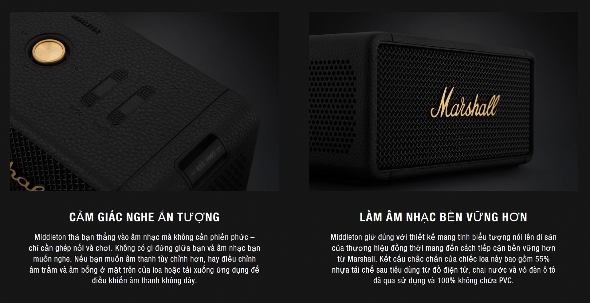 LOA MARSHALL MIDDLETON - Điện Máy Plus