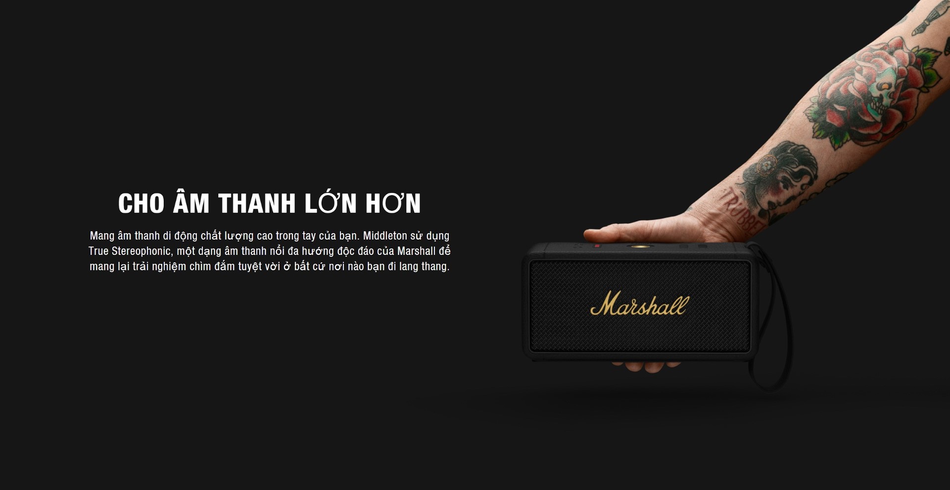 LOA MARSHALL MIDDLETON - Điện Máy Plus