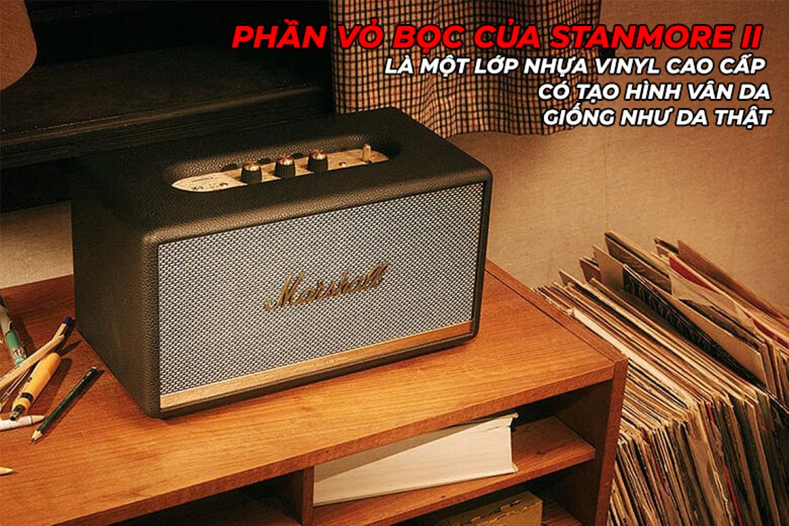 LOA MARSHALL STANMORE II – MÀU TRẮNG - Điện Máy Plus