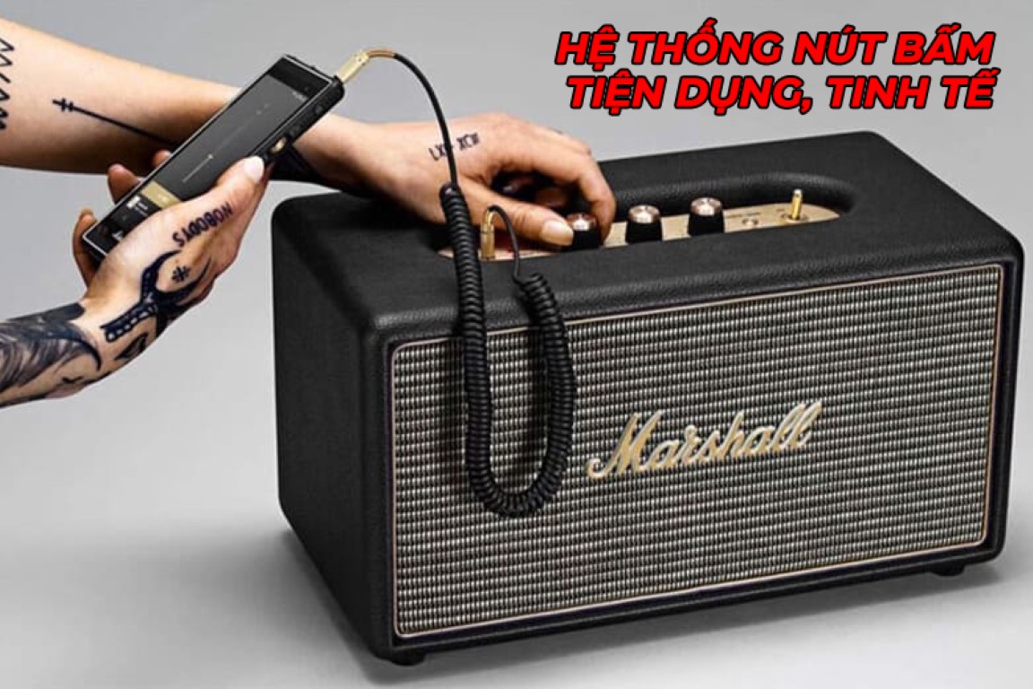 LOA MARSHALL STANMORE II – MÀU TRẮNG - Điện Máy Plus