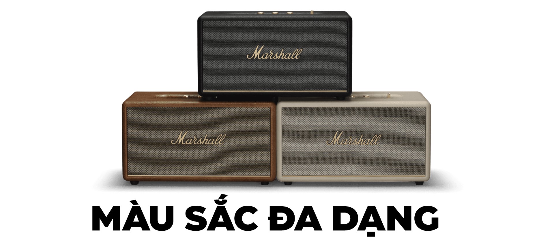 LOA MARSHALL STANMORE III – MÀU KEM - Điện Máy Plus