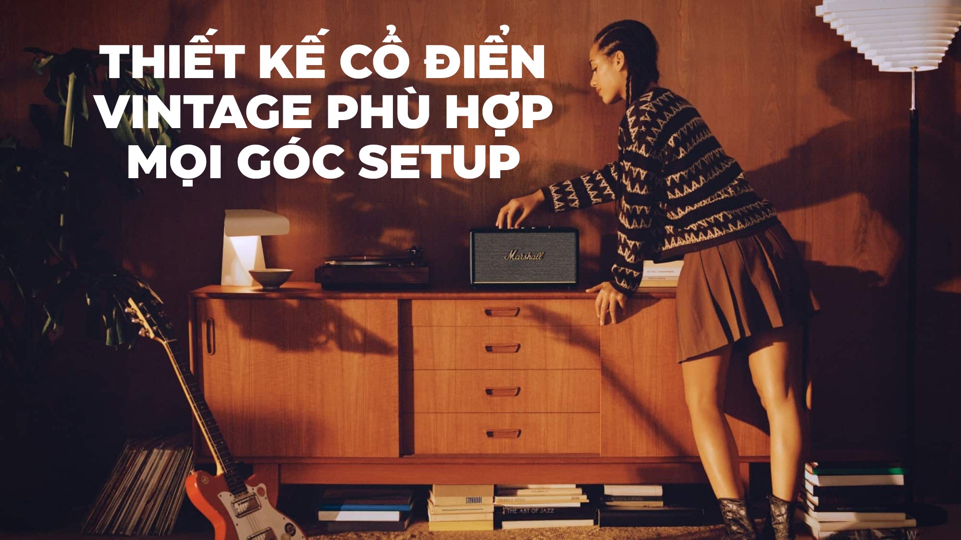 LOA MARSHALL STANMORE III – MÀU KEM - Điện Máy Plus