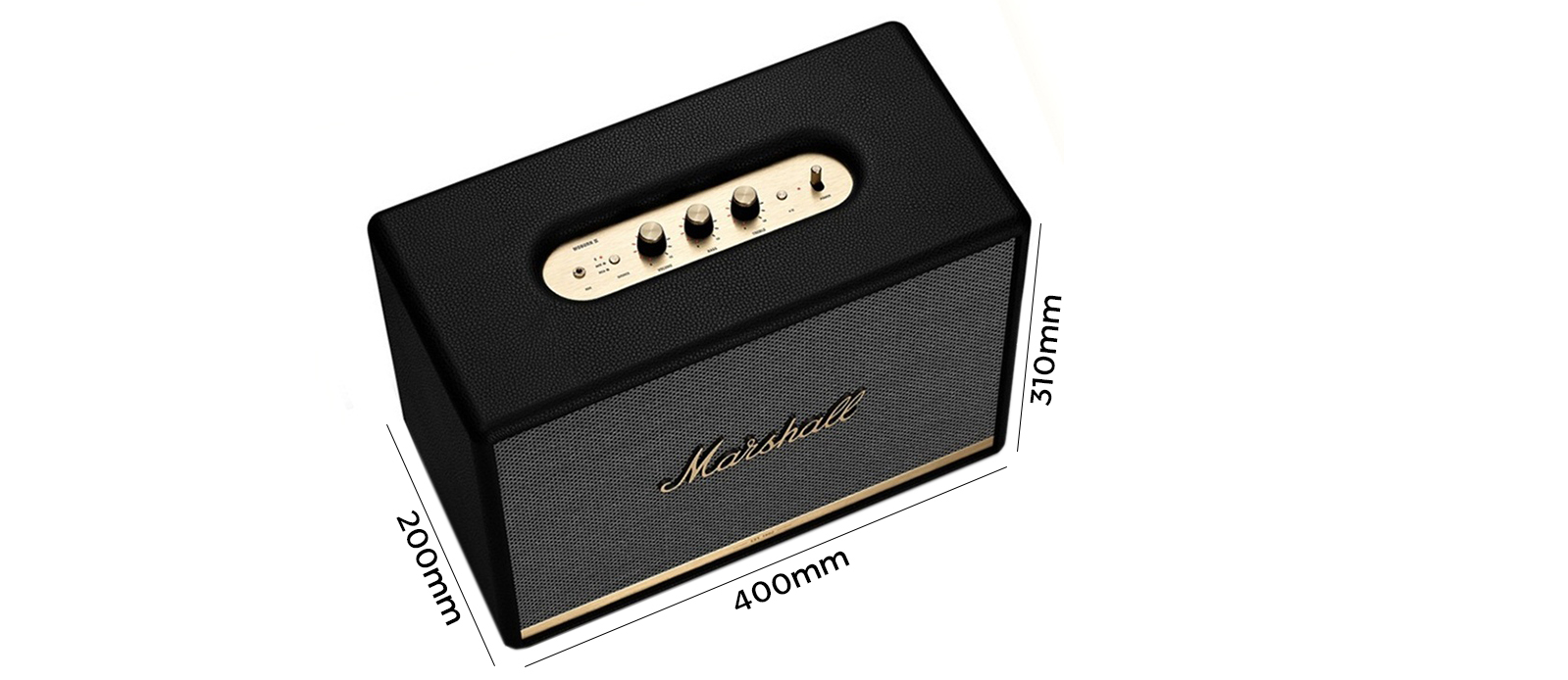 LOA MARSHALL WOBURN II – MÀU ĐEN - Điện Máy Plus