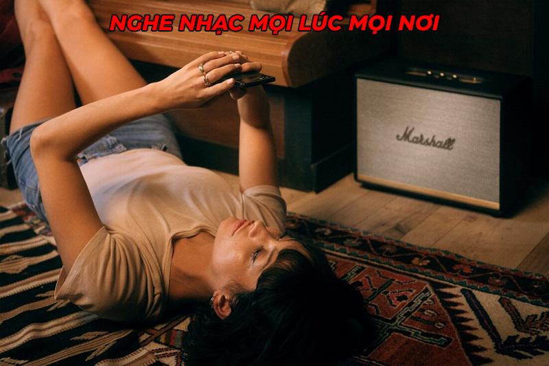 LOA MARSHALL WOBURN II – MÀU ĐEN chính hãng LOA MARSHALL WOBURN II – MÀU ĐEN - Điện Máy Plus