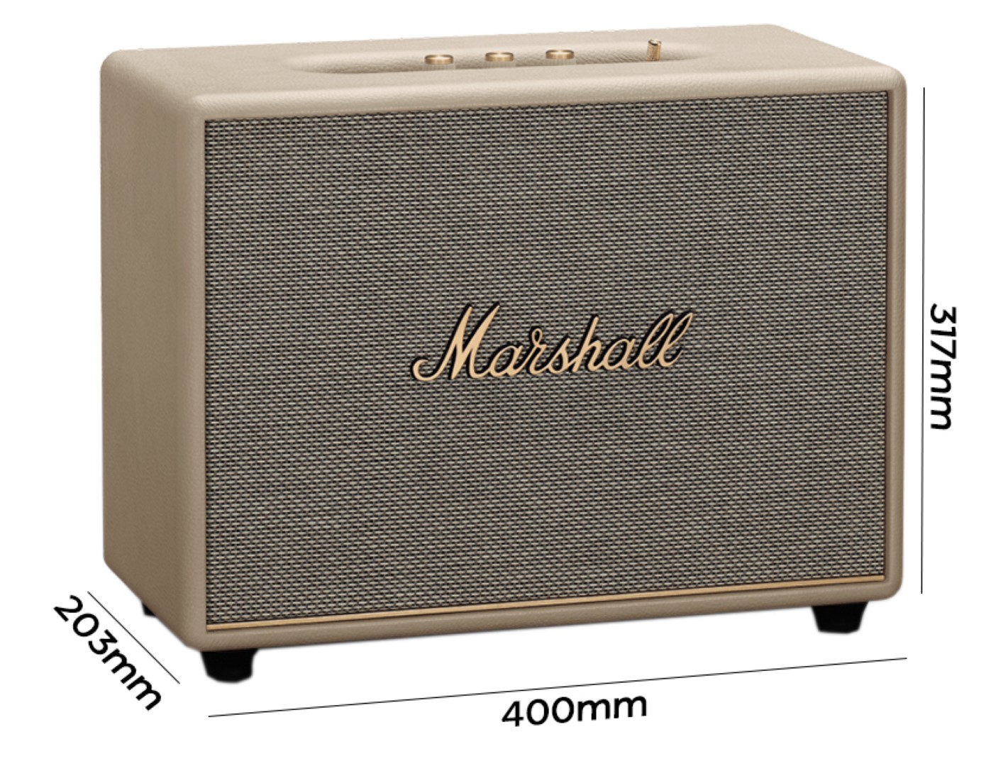 LOA MARSHALL WOBURN III – MÀU ĐEN chính hãng LOA MARSHALL WOBURN III – MÀU ĐEN - Điện Máy Plus