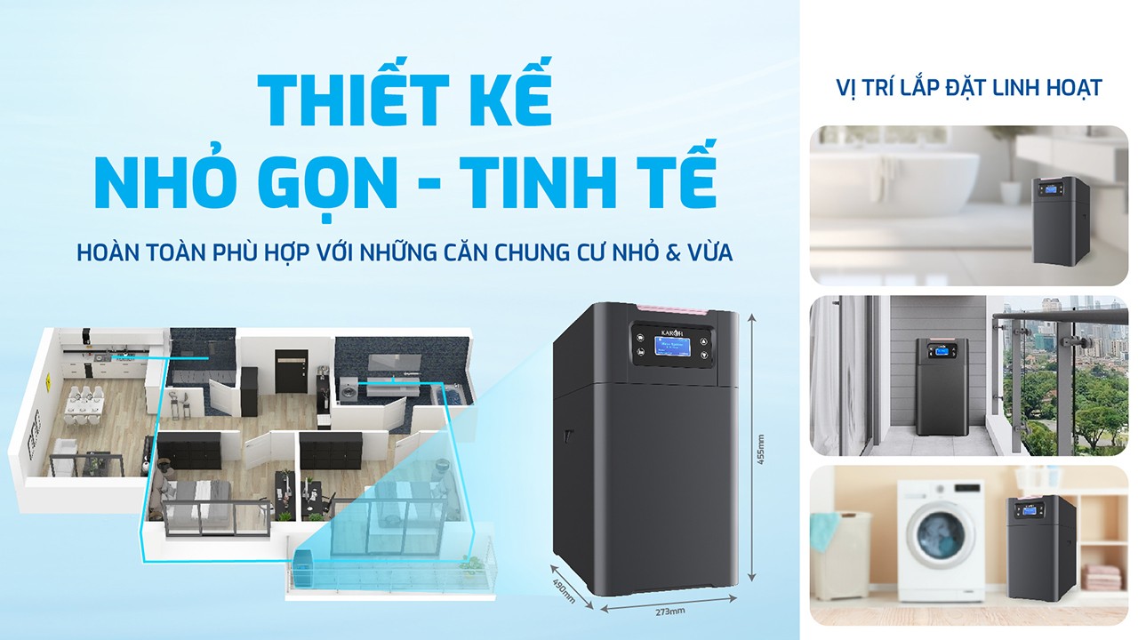 Lọc tổng trung tâm cao cấp Karofi KTF-P01 - Điện Máy Plus