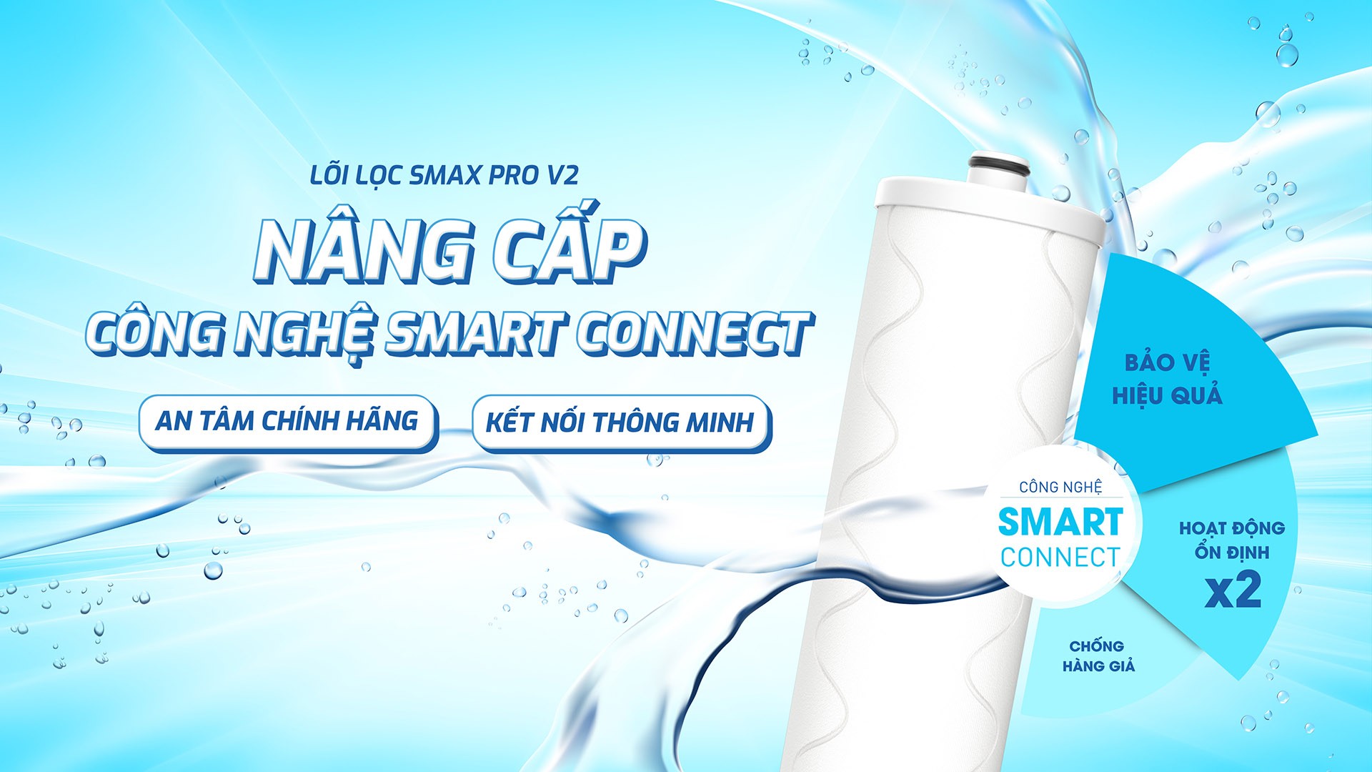 Lõi lọc thô Karofi Smax Pro V2 chính hãng Lõi lọc thô Karofi Smax Pro V2 - Điện Máy Plus
