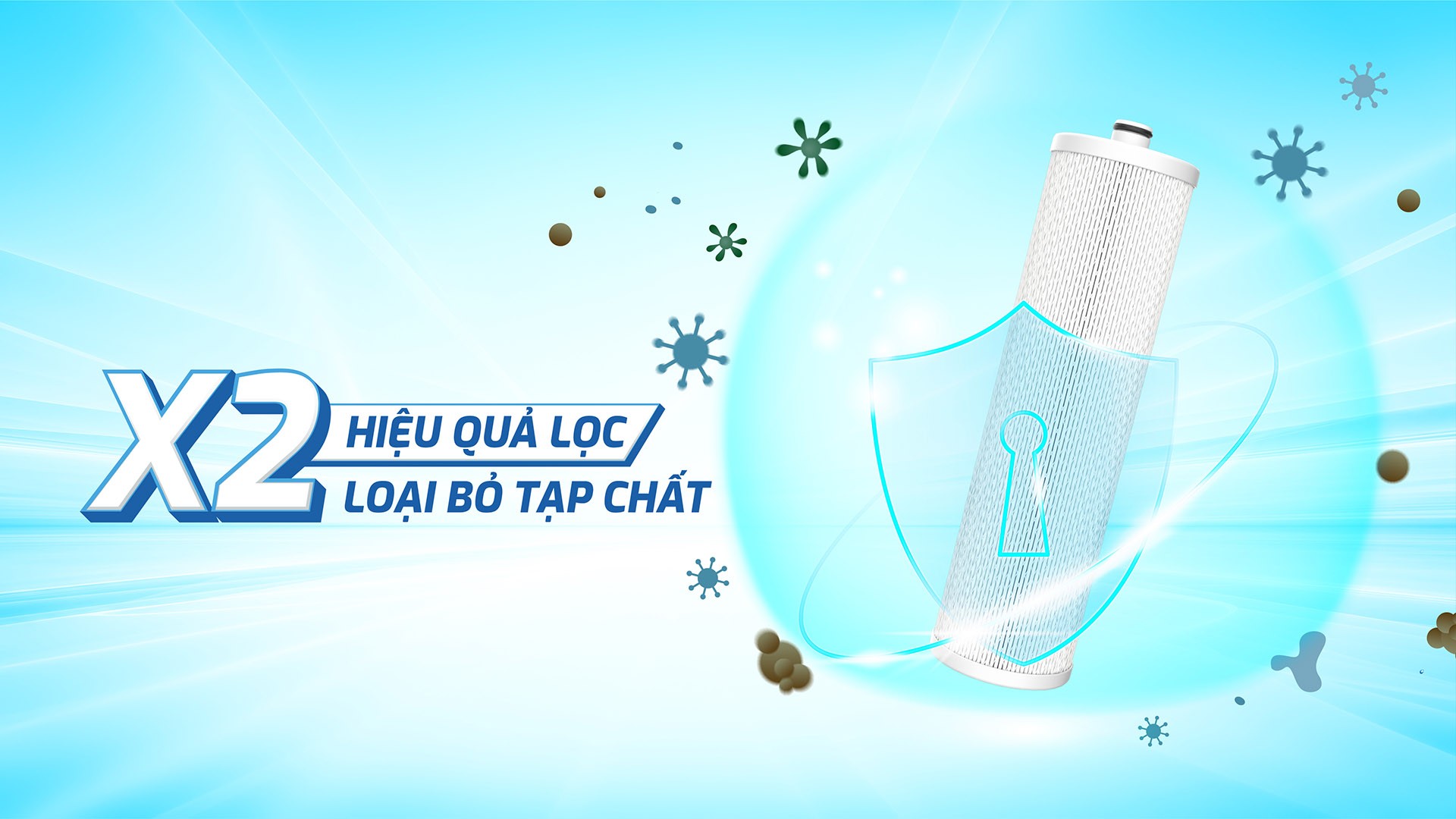 Lõi lọc thô Karofi Smax Pro V3 chính hãng Lõi lọc thô Karofi Smax Pro V3 - Điện Máy Plus