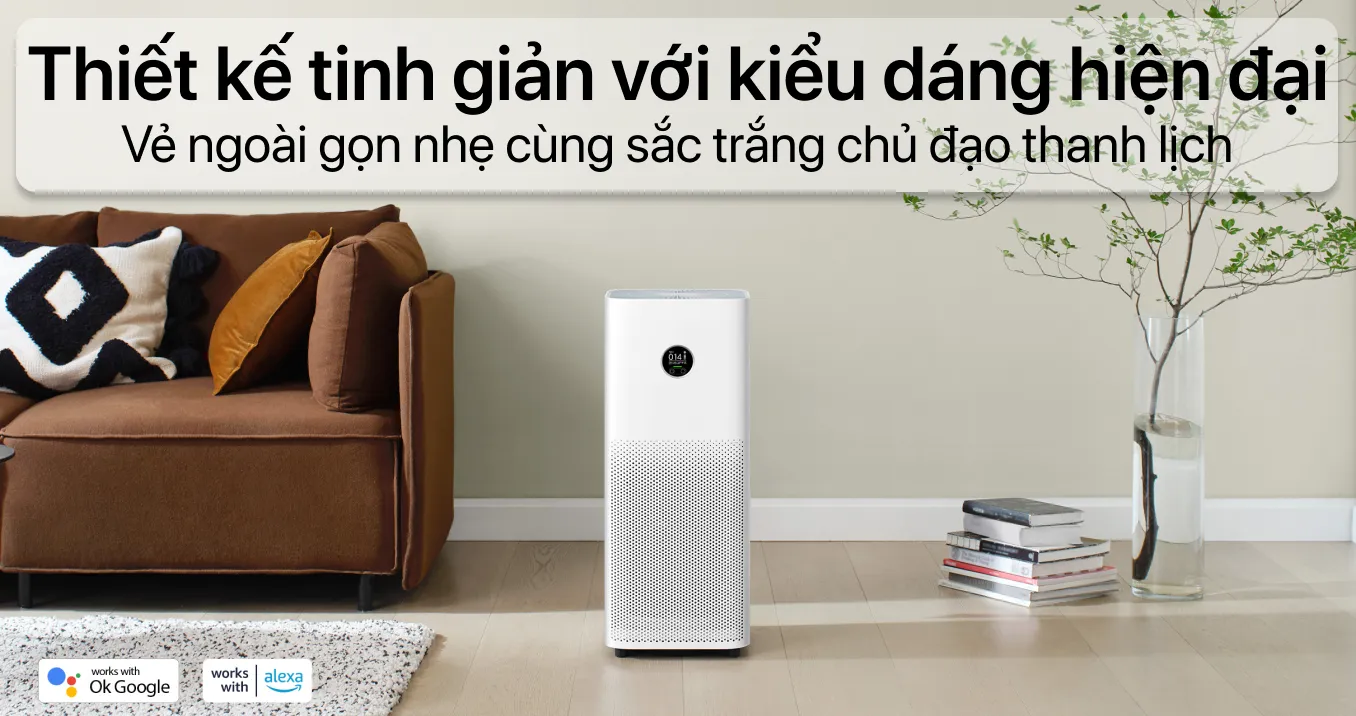 Máy lọc không khí Xiaomi Air Purifier 4 Pro chính hãng Máy lọc không khí Xiaomi Air Purifier 4 Pro - Điện Máy Plus
