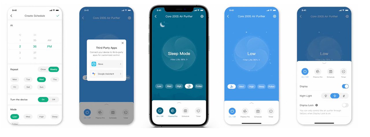Levoit Core 200S máy lọc không khí diện tích 20 m² chính hãng Levoit Core 200S máy lọc không khí diện tích 20 m² - Điện Máy Plus
