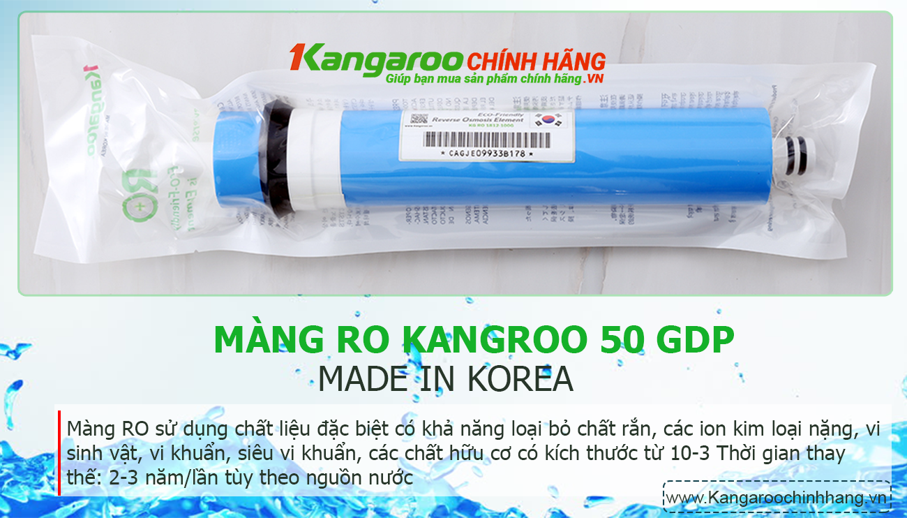 Máy lọc nước Kangaroo KGRP10WP6 – 6 Lõi Mới 2025 - Điện Máy Plus
