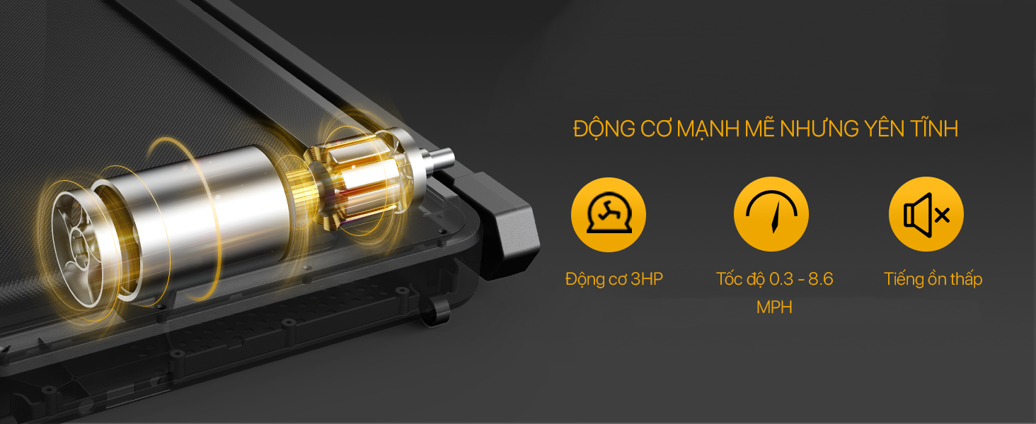 Máy chạy bộ đa năng Urevo Strol 3 in 1 Công Suất Lớn, Bản Quốc Tế - Điện Máy Plus