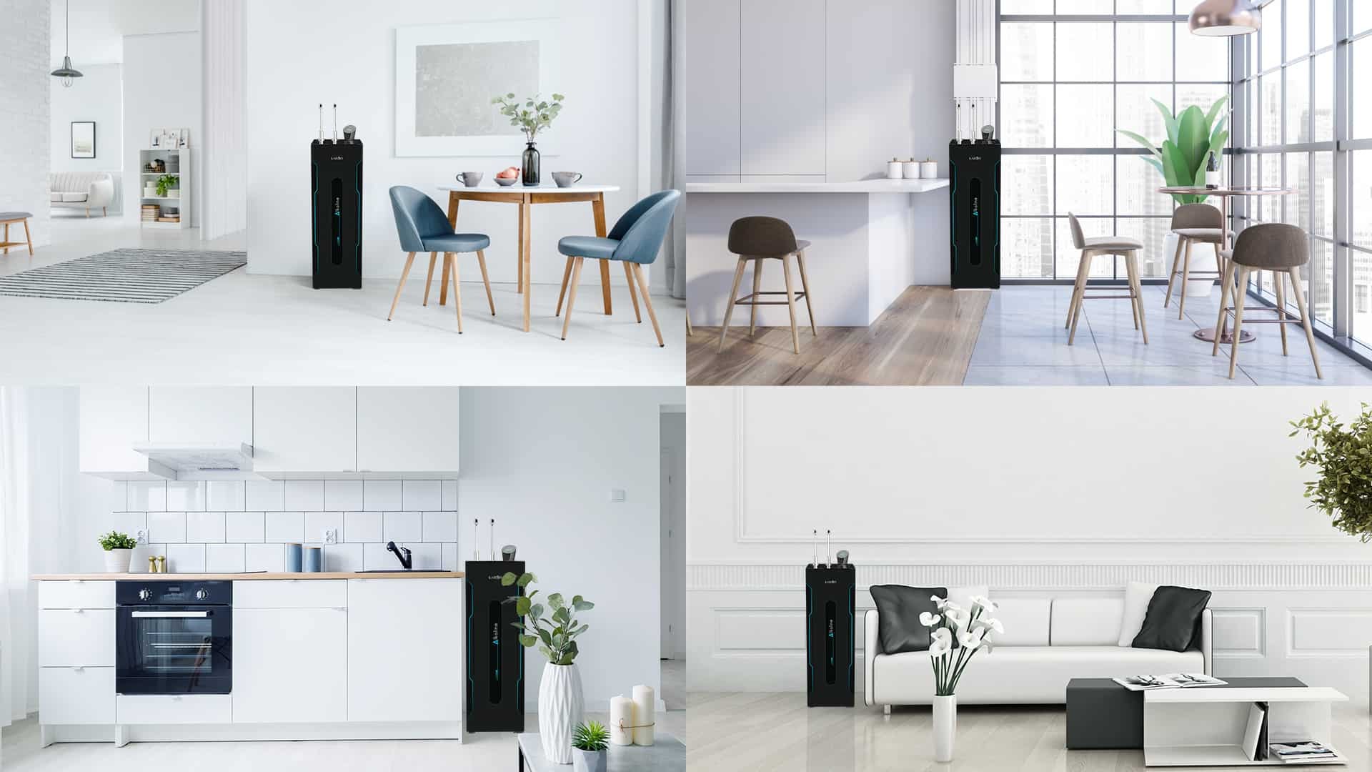 Máy lọc nước ion kiềm nóng lạnh nguội Karofi KAE-S88 - Điện Máy Plus