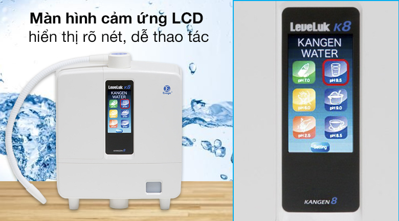 Máy lọc nước ion kiềm Kangen Leveluk K8 – Hàng Chính Hãng - Điện Máy Plus