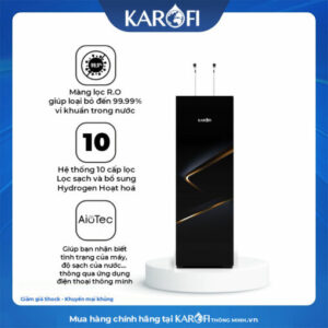 Máy lọc nước nóng lạnh Karofi KAD-N89 – CẢM ỨNG THÔNG MINH – CHỌN NHIỆT ĐỘ