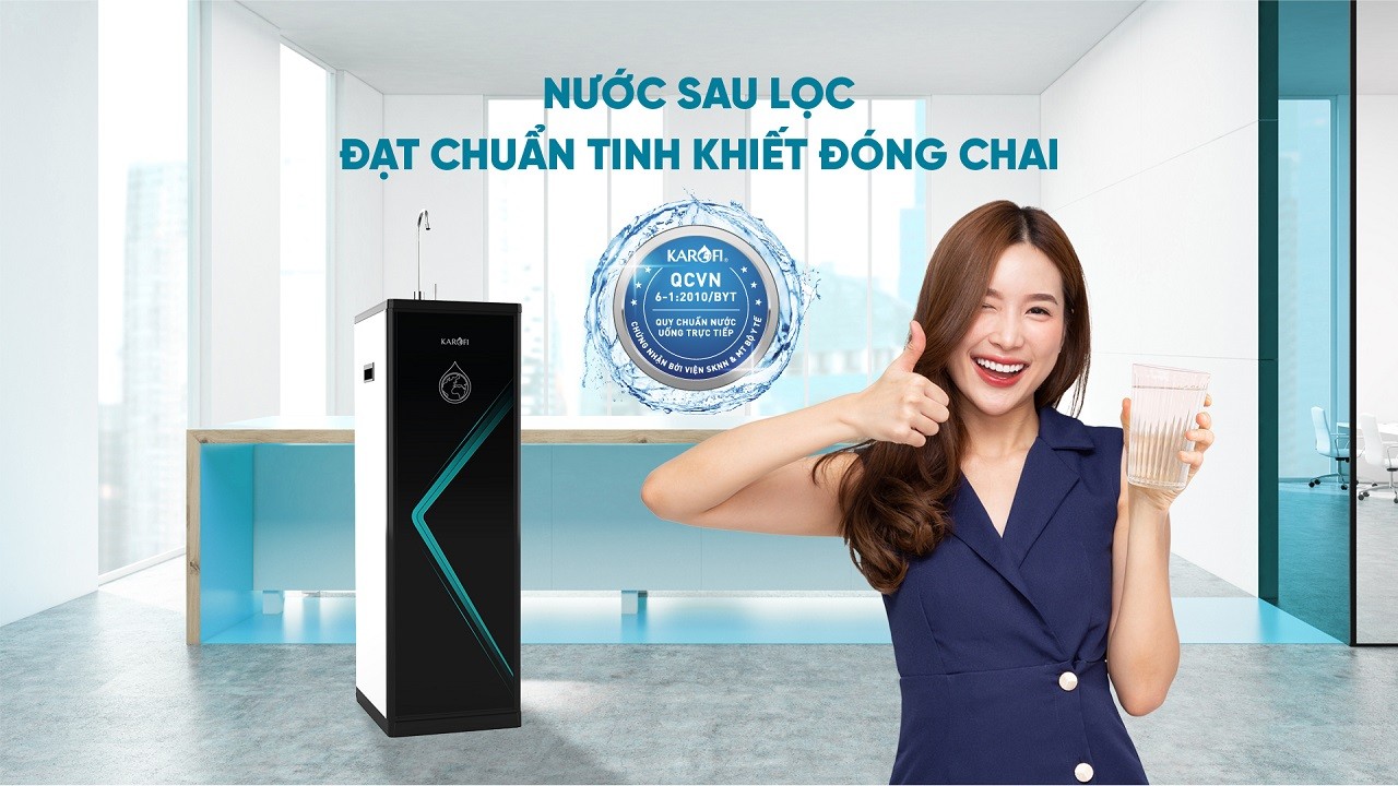 Máy lọc nước Karofi KAQ-D58 – Mẫu mới 2025 - Điện Máy Plus