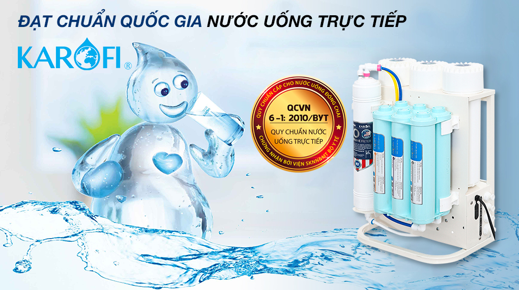 MÁY LỌC NƯỚC KAROFI KAQ-U05G – Mẫu 2023 - Điện Máy Plus