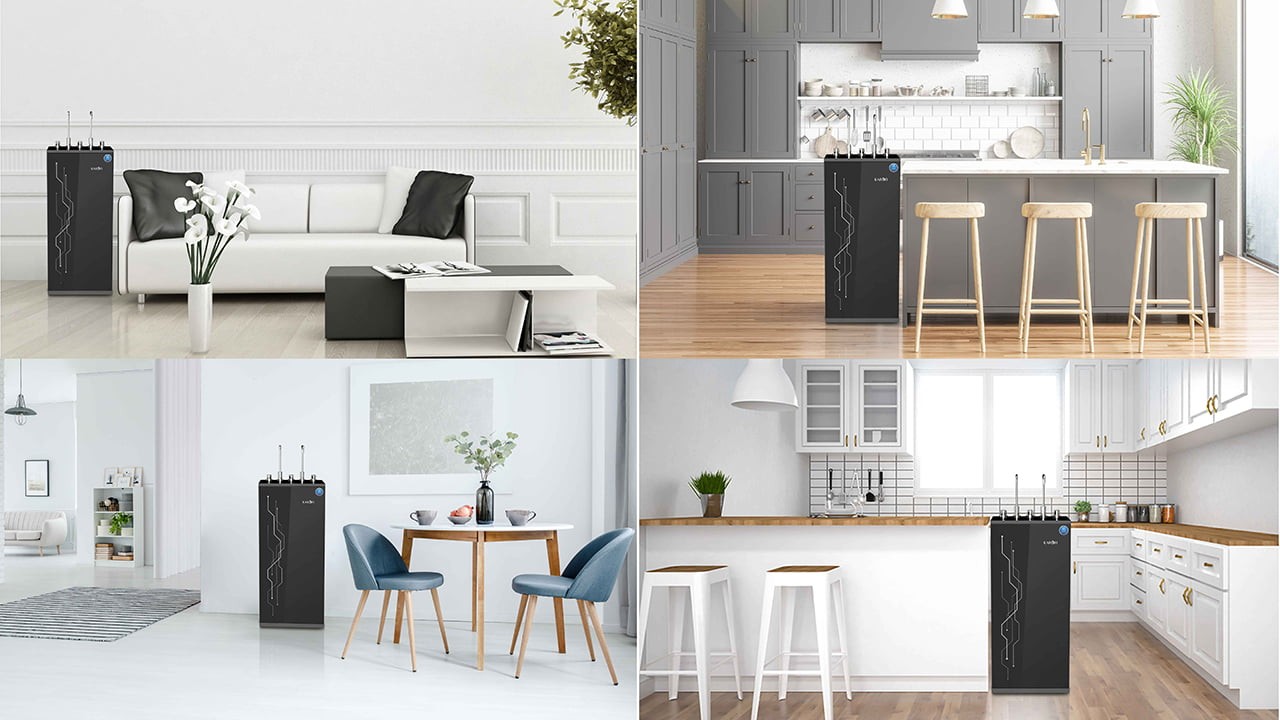 Máy lọc nước nóng lạnh Karofi KAD-I55 - Điện Máy Plus