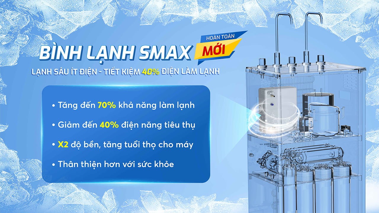 Máy lọc nước nóng lạnh Karofi KAD-L56 – MẪU 2025 chính hãng Máy lọc nước nóng lạnh Karofi KAD-L56 – MẪU 2025 - Điện Máy Plus