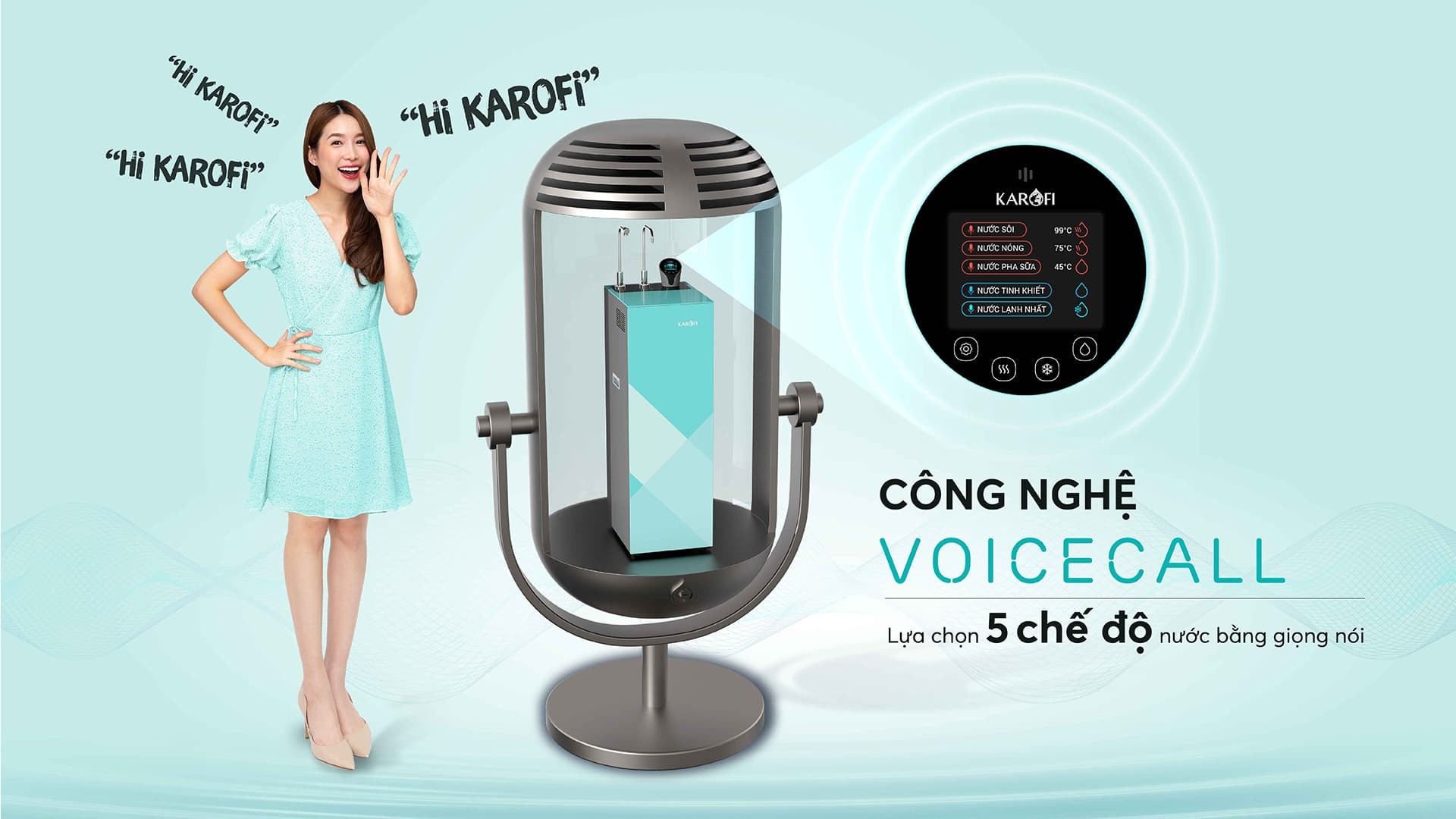 Máy lọc nước nóng lạnh Karofi KAD-N91 – NEW 2025 chính hãng Máy lọc nước nóng lạnh Karofi KAD-N91 – NEW 2025 - Điện Máy Plus