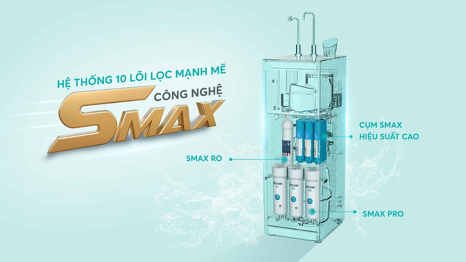 Máy lọc nước nóng lạnh Karofi KAD-N91 – NEW 2025 chính hãng Máy lọc nước nóng lạnh Karofi KAD-N91 – NEW 2025 - Điện Máy Plus