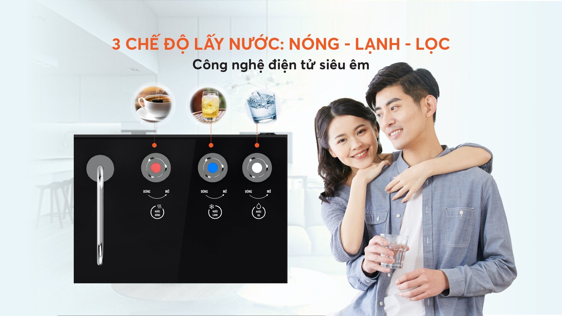 Máy lọc nước nóng lạnh Karofi Livotec 611 chính hãng Máy lọc nước nóng lạnh Karofi Livotec 611 - Điện Máy Plus