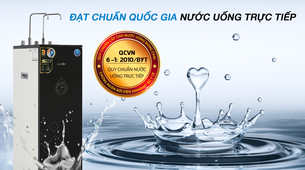 Máy lọc nước nóng lạnh nguội Karofi KAD-X39 chính hãng Máy lọc nước nóng lạnh nguội Karofi KAD-X39 - Điện Máy Plus