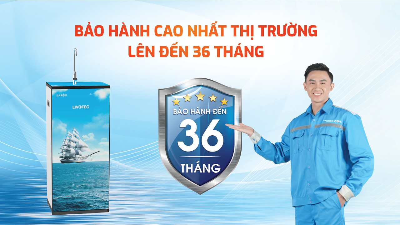Máy lọc nước RO Karofi Livotec 506 chính hãng Máy lọc nước RO Karofi Livotec 506 - Điện Máy Plus