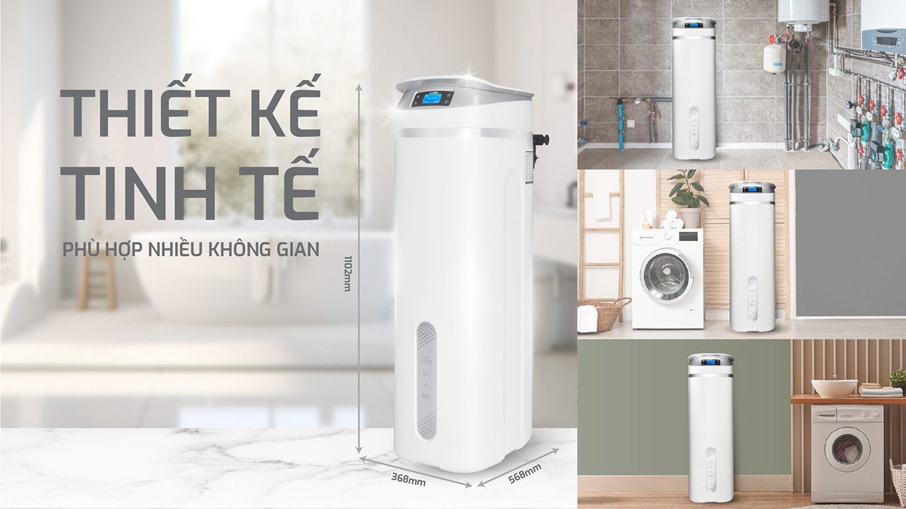 Lọc tổng trung tâm cao cấp Karofi KTF-P02 chính hãng Lọc tổng trung tâm cao cấp Karofi KTF-P02 - Điện Máy Plus