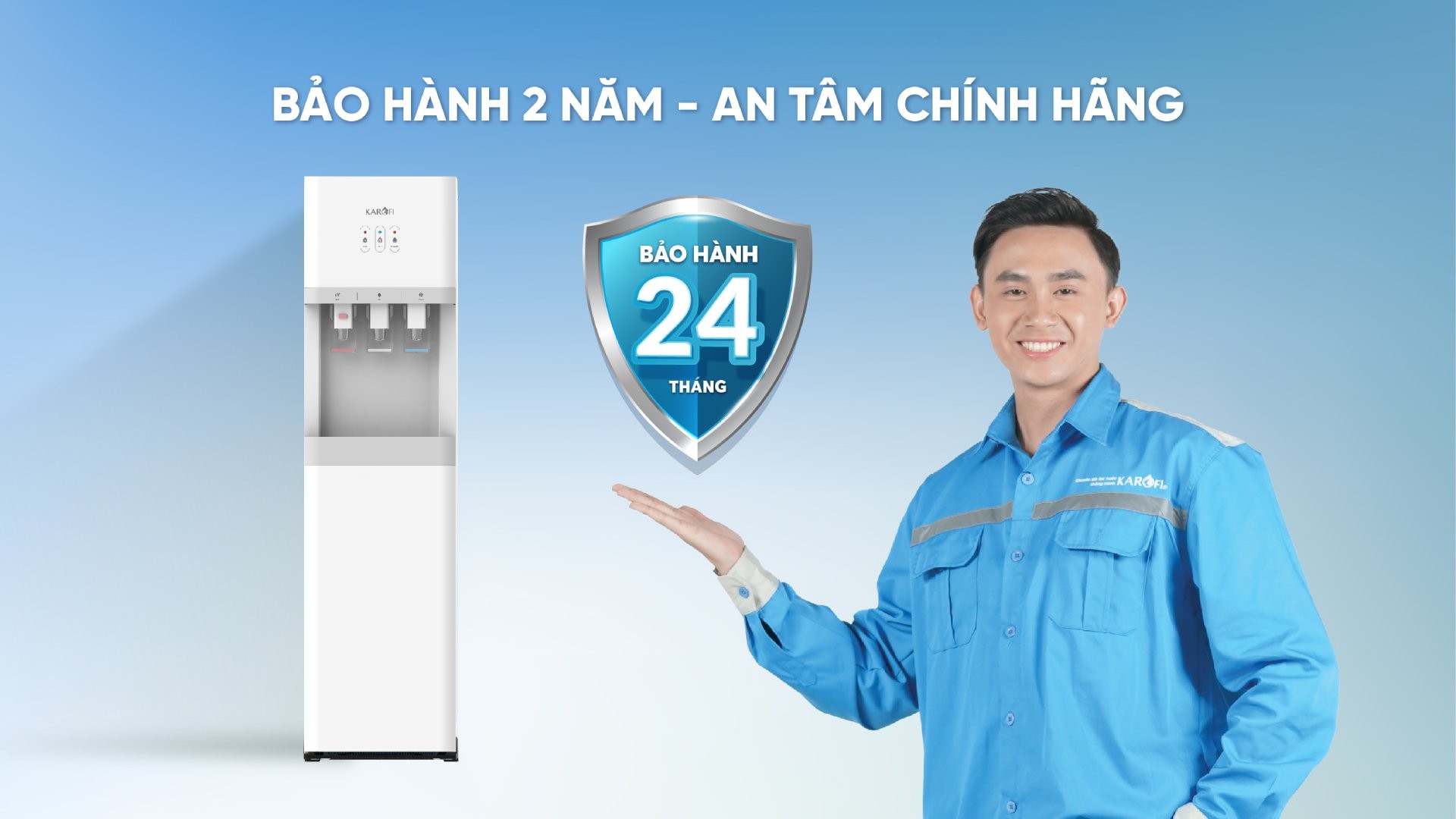 Máy nóng lạnh Karofi HCV206 – Mẫu 2024 chính hãng Máy nóng lạnh Karofi HCV206 – Mẫu 2024 - Điện Máy Plus