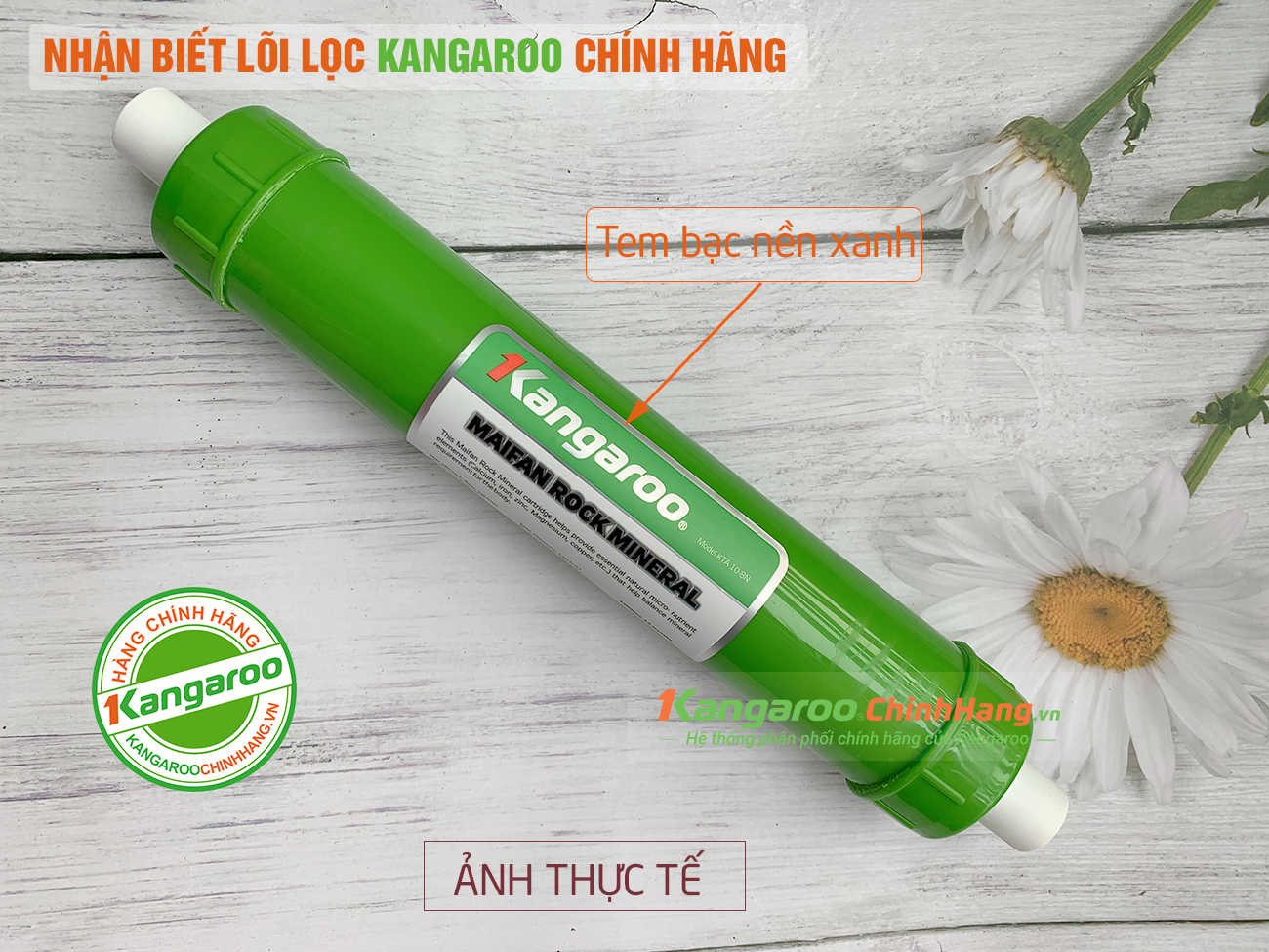 Lõi lọc nước Kangaroo số 8 – Đá Maifan chính hãng Lõi lọc nước Kangaroo số 8 – Đá Maifan - Điện Máy Plus