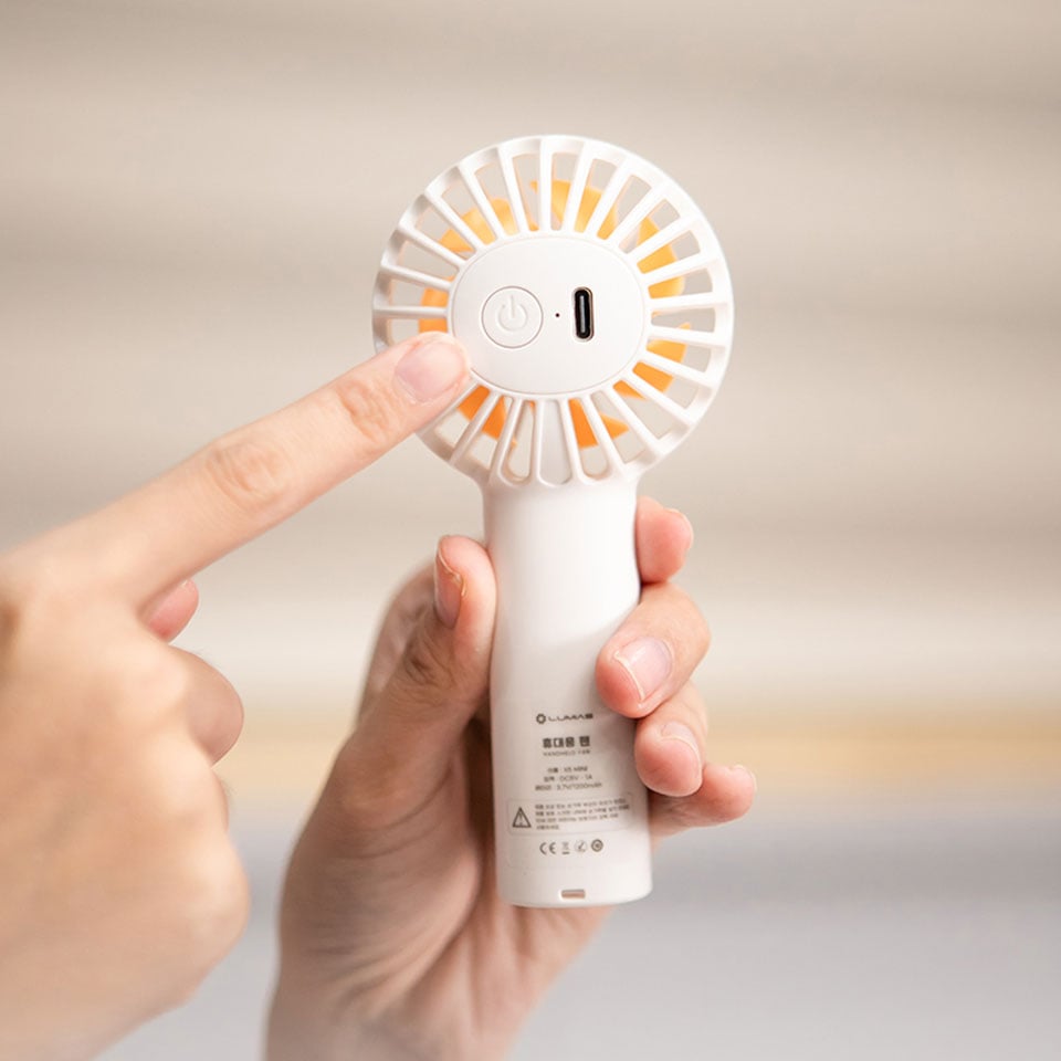 Quạt cầm tay Lumias X5 mini chính hãng Quạt cầm tay Lumias X5 mini - Điện Máy Plus