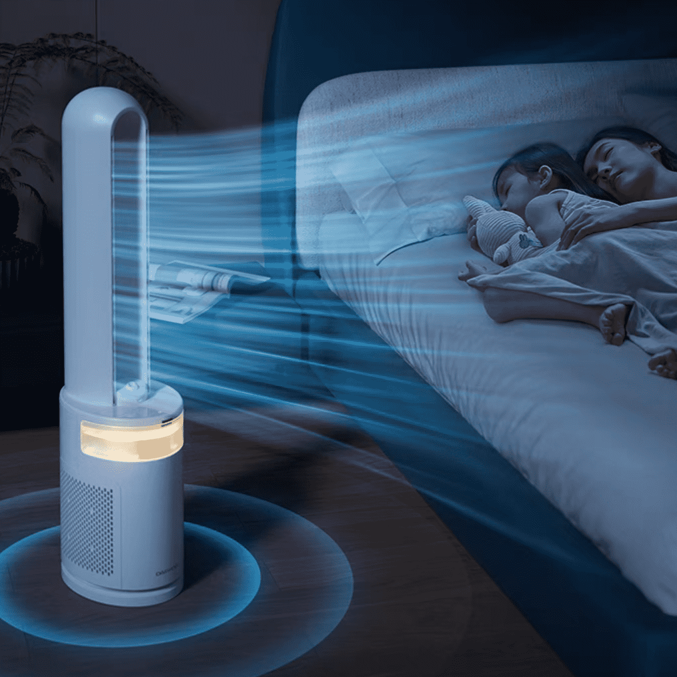 Quạt không cánh Daewoo AM08 - Điện Máy Plus