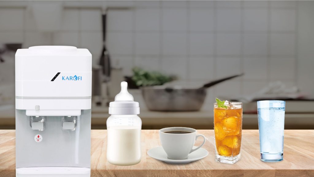 Cây nước nóng lạnh Karofi HC15 chính hãng Cây nước nóng lạnh Karofi HC15 - Điện Máy Plus