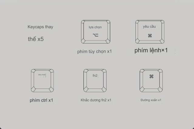 Bàn phím cơ Xiaomi Miiiw ART Z680 – Không dây, Switch Gateron G Pro, RGB, Hotswap, 68 phím chính hãng Bàn phím cơ Xiaomi Miiiw ART Z680 – Không dây, Switch Gateron G Pro, RGB, Hotswap, 68 phím - Điện Máy Plus