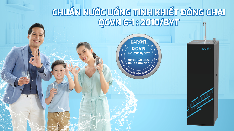 Máy lọc nước RO Karofi KAQ-D20 – 11 lõi – Mẫu mới 2025 chính hãng Máy lọc nước RO Karofi KAQ-D20 – 11 lõi – Mẫu mới 2025 - Điện Máy Plus