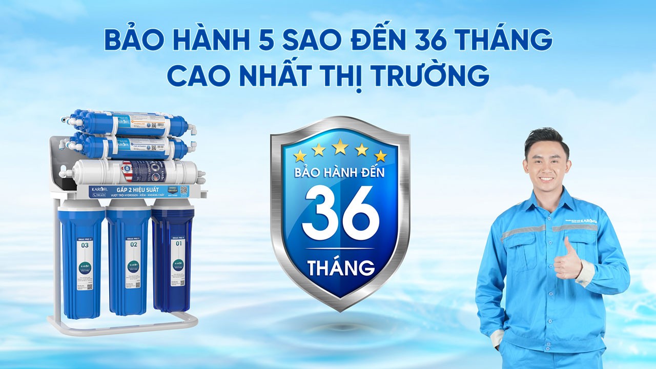 Máy lọc nước RO Karofi KHY-TN100 chính hãng Máy lọc nước RO Karofi KHY-TN100 - Điện Máy Plus
