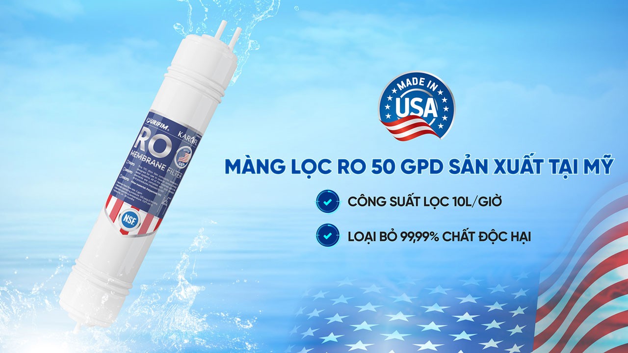 Máy lọc nước RO Karofi KHY-TN100 chính hãng Máy lọc nước RO Karofi KHY-TN100 - Điện Máy Plus