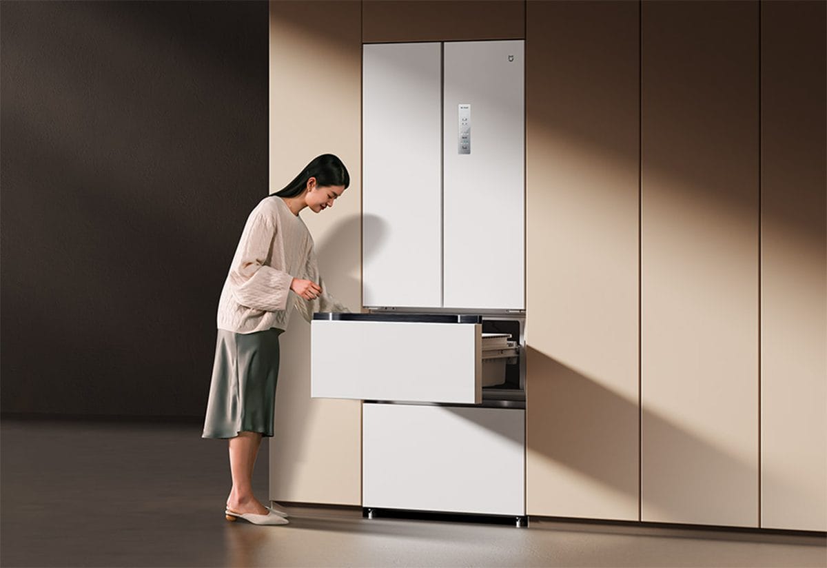 Tủ lạnh Xiaomi Mijia 439L kiểu Pháp, thiết kế mỏng, sức chứa lớn - Điện Máy Plus