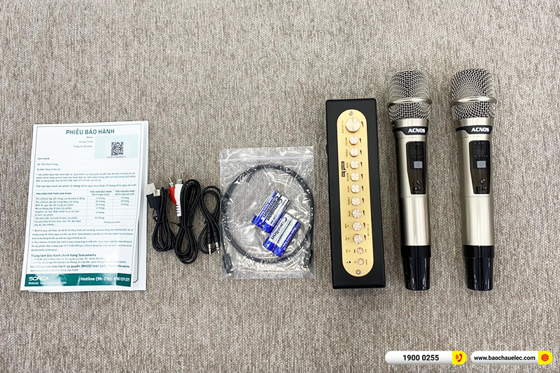 Vang Số Chỉnh Cơ Acnos MI30S chính hãng Vang Số Chỉnh Cơ Acnos MI30S - Điện Máy Plus